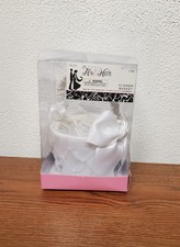 Wedding 7" Tall White Flower Basket by Studio His  Hers - 2010