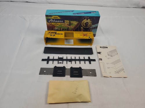 Athearn Rail R Box escala Ho vagón de carga nacional piscina 50' vagón de carga 357630 caja azul  | Condition: New