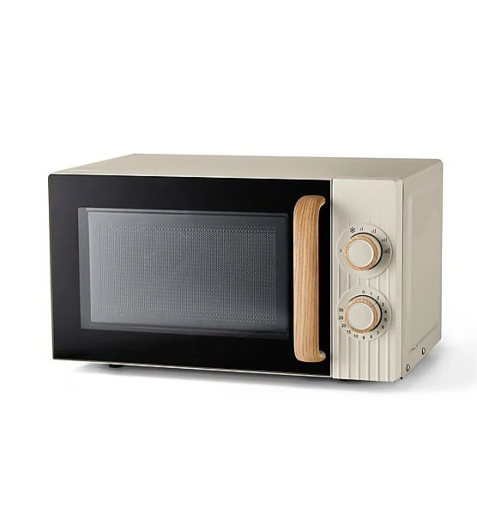 Microwave Oven 700W 17L Freestanding 44cm - Cream Scandi Wood Effect
Opens in a new window or tab