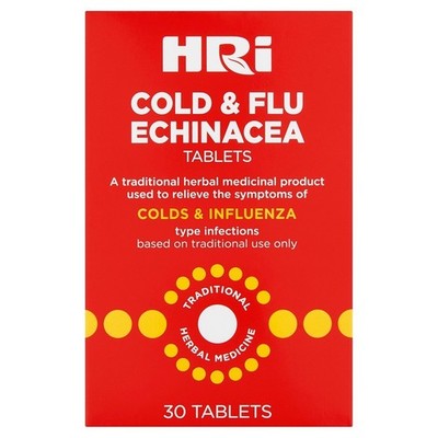 HRI Erkältung & Grippe Tabletten 30er Jahre (BBD 10-25)