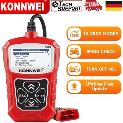 OBD2 EOBD Scanner CodeLeser   Autodiagnosewerkzeug zur Prüfung von Motorfehlern