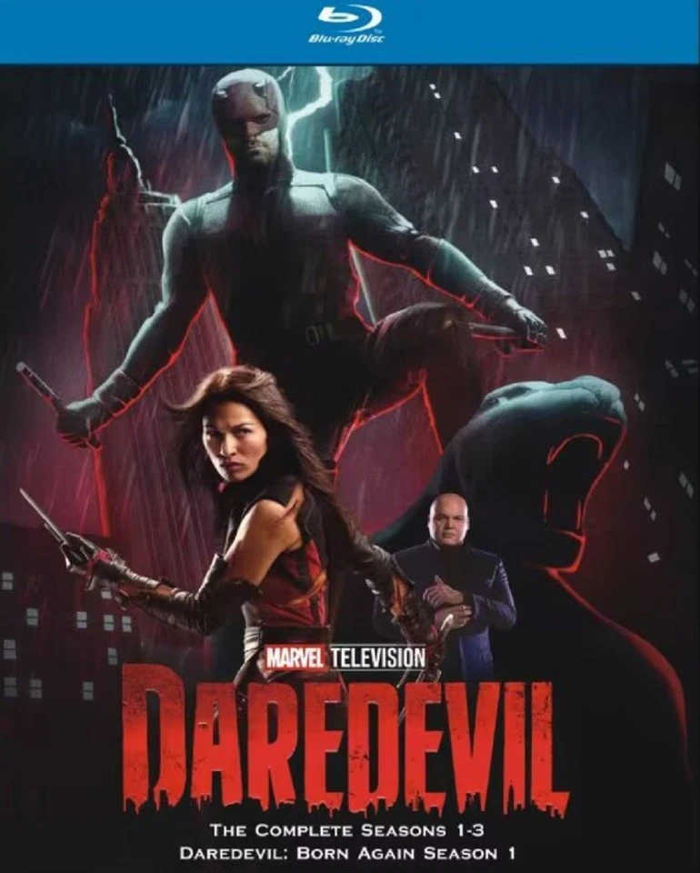 Daredevil + Born Again | Seasons 1–3 The Complete Series on Blu-ray | 11 Discs