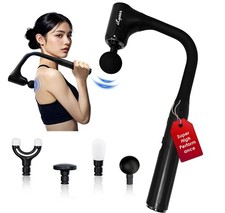 Best Massage Gun with Exended Handle Deep Tissue Back Massager for Pain Relief