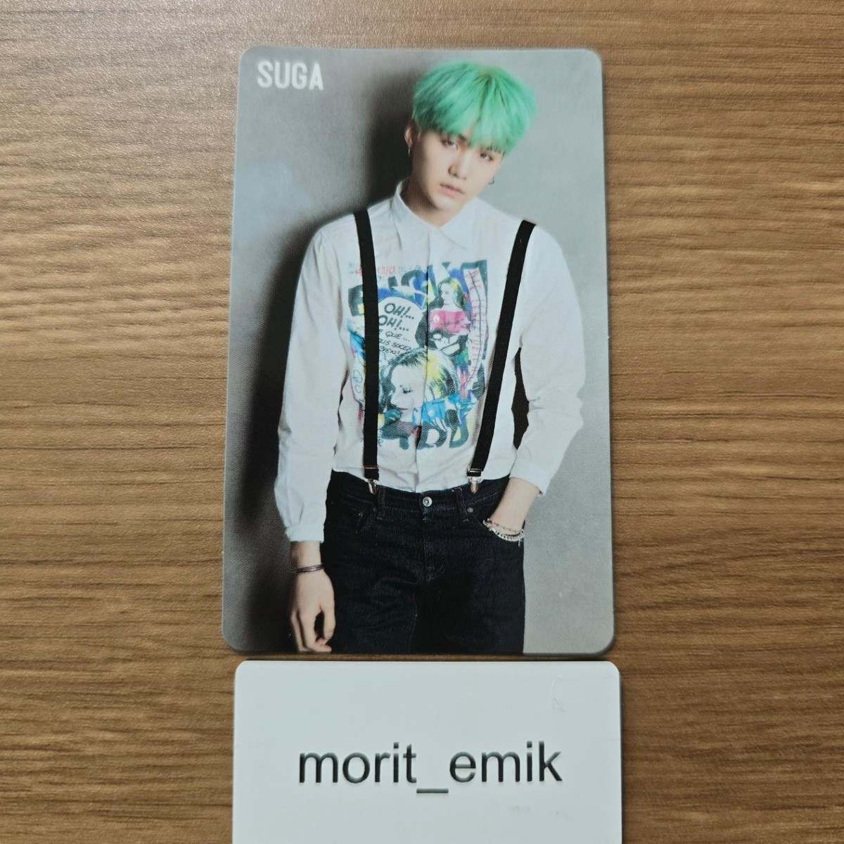 【N 】RUN BTS トレカ SUGA BTS SUGA - RUN - Photo card Japan LTD ( PONY CANYON
