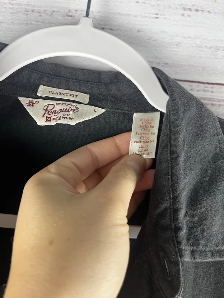 Camisa Polo Penguin Munsing Wear Para Hombre Grande Manga Corta Calce Clásico Algodón Foto 3 de 4