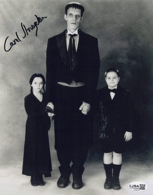 The Addams Family - Lurch 8x10 photo signed by Carel Struycken JSA COA