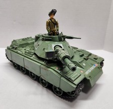 G.I.Joe MOBAT Motorized Battle Tank w  Steeler 1982 Hasbro Read