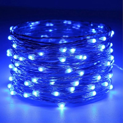 5M 10M Waterproof USB Battery LED Lights String Copper Wire Fairy Garland Light