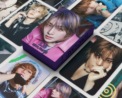 55Pcs/Set Kpop New Ablum ATE Lomo Card idol I.N Photo Print Pictures Photocards