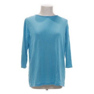 System 04, Strickpullover, Größe: M, Blau, Acryl/Viskose, Einfarbig #SFb
