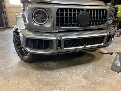2025 G63 W465 STYLE FRONT BUMPER INSERT VENTS FOR MERCEDES BENZ W464 G63 19 - 24 - Image 3 of 4