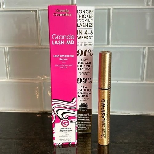 Grande Cosmetics Grande LASH-MD eyeLash brow Serum Regrowth Rapidlash 4ml New