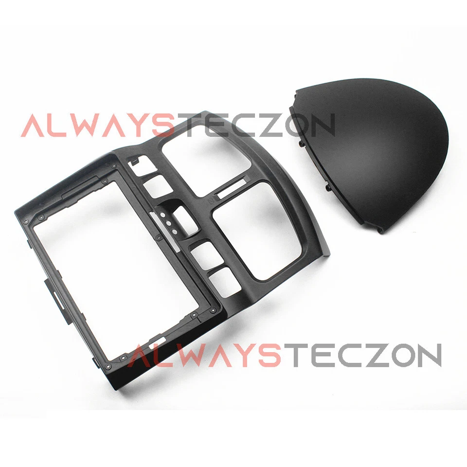 Kit de instalación de radio estéreo doble din para Hyundai Santa Fe 2003-2006 Foto 3 de 4