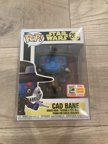 Funko 262 STAR WARS CAD BANE SDCC (mit WEICHEM SCHUTZ)