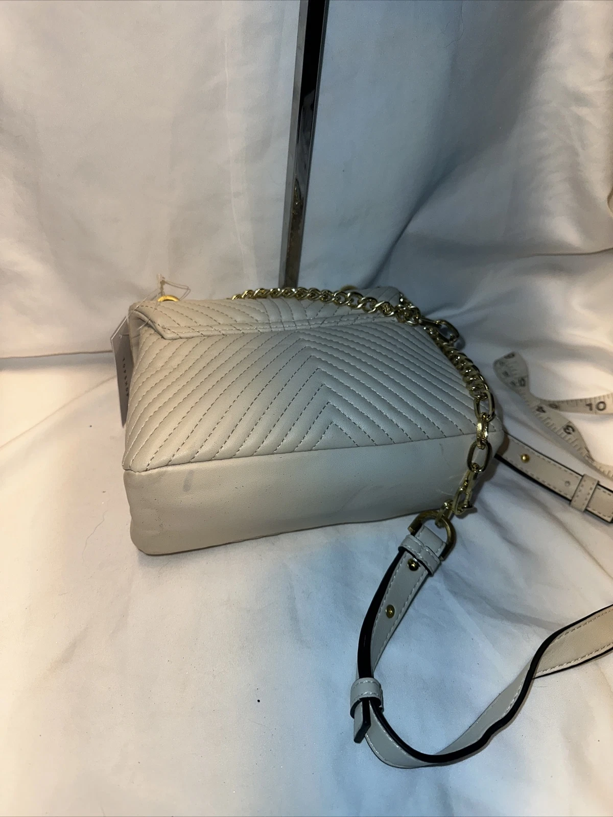 Borsa a tracolla Topshop colore crema nuova con etichetta