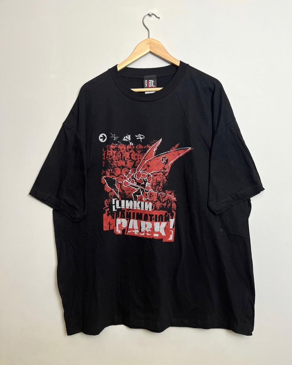 トップス LINKIN PARK vintage REANIMATION 00s XL 00s Linkin Park Reanimation Vintage NuMetal Band Tees Giant 2xl