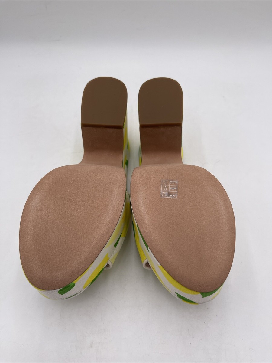 NWB Kate Spade New York Wmns Ibiza Canvas Slide Platform