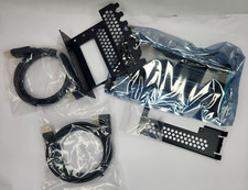 CableMod Vertical PCI-e Bracket PCI-e 4.0 Edition Black, 2 x DisplayPort 