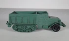 Vintage Marx Navarone Playset WWII M3 Green Half Track Truck Vehicle #I