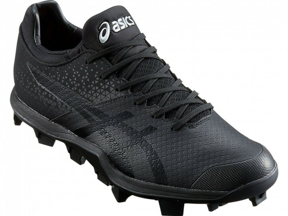 ASICS 黒 競パン SS ASICS Baseball Stud Spike Shoes JAPAN SPEED BL Regular