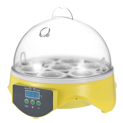 7 Eier  Digital  Incubator Hatcher Transparente Eier Brutmaschine DE N0J7