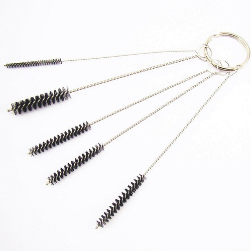 Carburetor Cleaning Kit Carb Dirt Jet Cleaner Tools 13 Needle 5 Wires Brush Tool - Foto 8 di 16