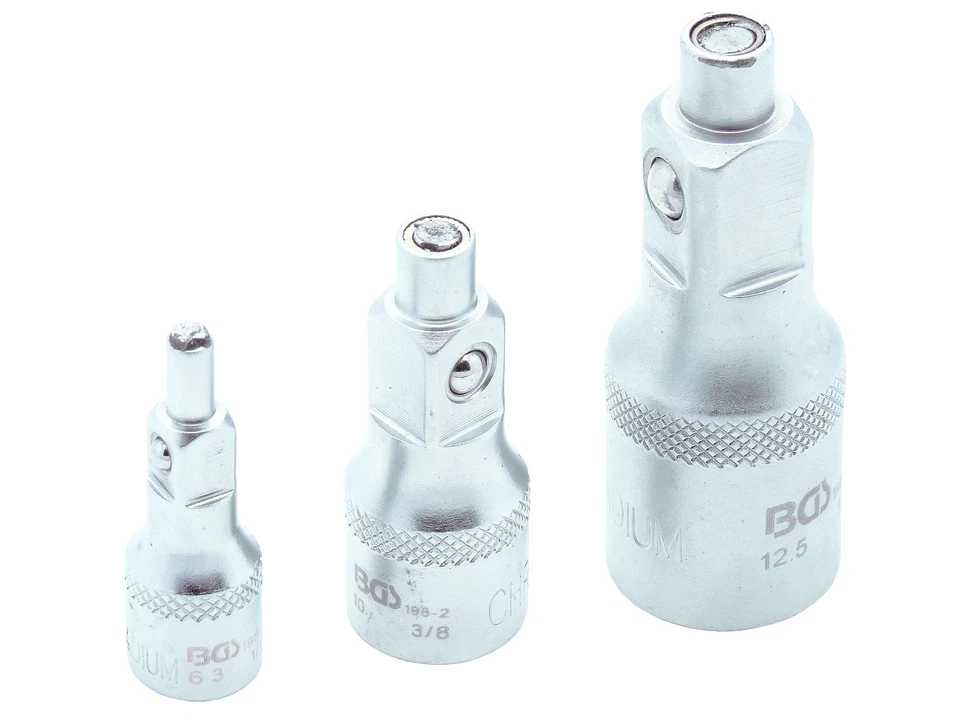 BGS Magnetische Verlängerung 1/4 3/8 1/2 Zoll Steckschlüssel Steck Nuss Kfz Werkzeug