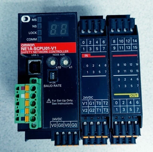 OMRON NE1A-SCPU01-V1 SAFETY NETWORK CONTROLLER NEW!! WOW!! READ!!