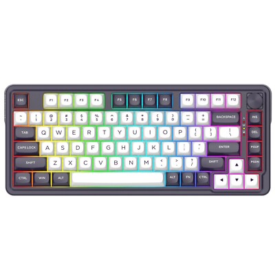 Redragon K715 PRO Custom Gaming Tastatur 81 Tasten kabellos programmierbar Dichtung