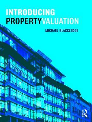 Introducing Property Valuation by Blackledge, Michael Paperback Book The Cheap