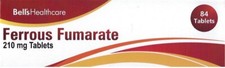 BELL'S HEALTHCARE Ferrous Fumarate 210mg Tablets (84)  **from only &pound;3.99/pack**