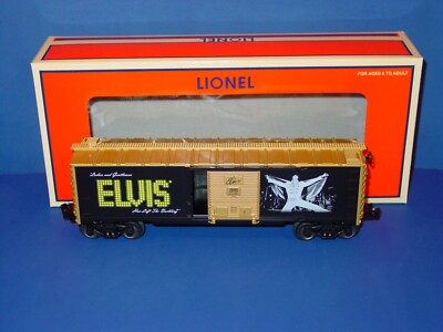 LIONEL - # 6 - 39262  -  ELVIS - '' Has  Left  The  Building ''   SPECIAL-BOXCAR