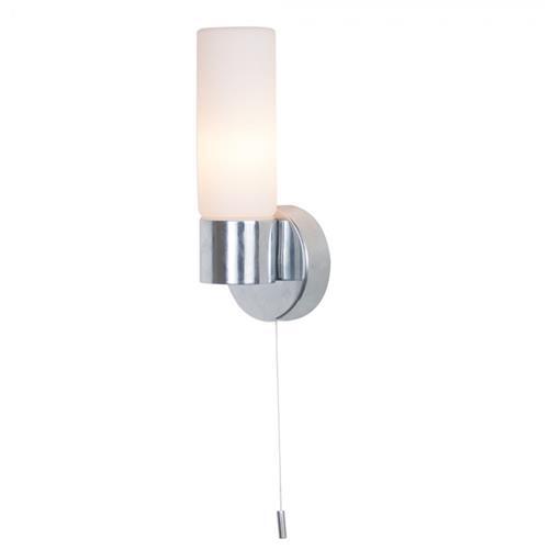 Litecraft Wall Light Bathroom IP44 Rated Fitting - Polished Chrome Clearance