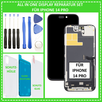 Display Set für iPhone 14 PRO Bildschirm HD LCD 3D Touch Screen OLED Front 6,1''