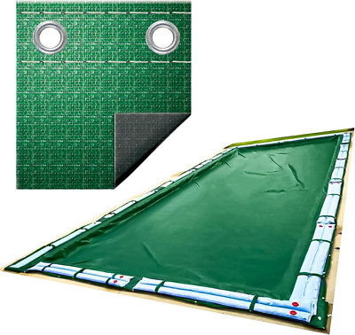 HYDROTOOLS Heavy Duty Winter Pool Cover for 20x36 FT Inground Pools