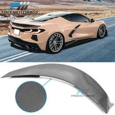 Fits 20-25 Corvette Stingray C8 2-Door RSC Rear Spoiler ABS - Carbon Fiber Print