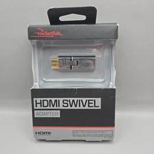 NEW Rocketfish HDMI Swivel Male/Female Adapter 180-Degree Rotation