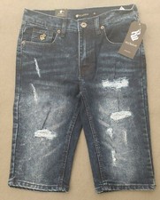 ROCAWEAR BOYS JEANS LONG SHORTS SIZE 14 RN 142649