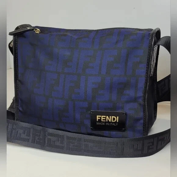 [eBay Live] Fendi Zucca Nylon Crossbody Bag