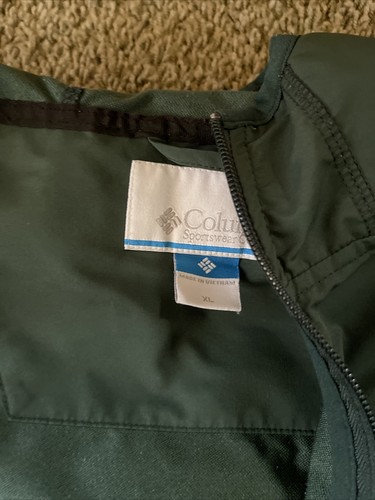 COLUMBIA MICHIGAN STATE SPARTANS EVAPOURATION JACKET MENS XL jacket NCAA - Picture 6 of 11
