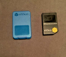 Nyko 64MB Gamecube Memory Card 81540-H08 with Blue Case