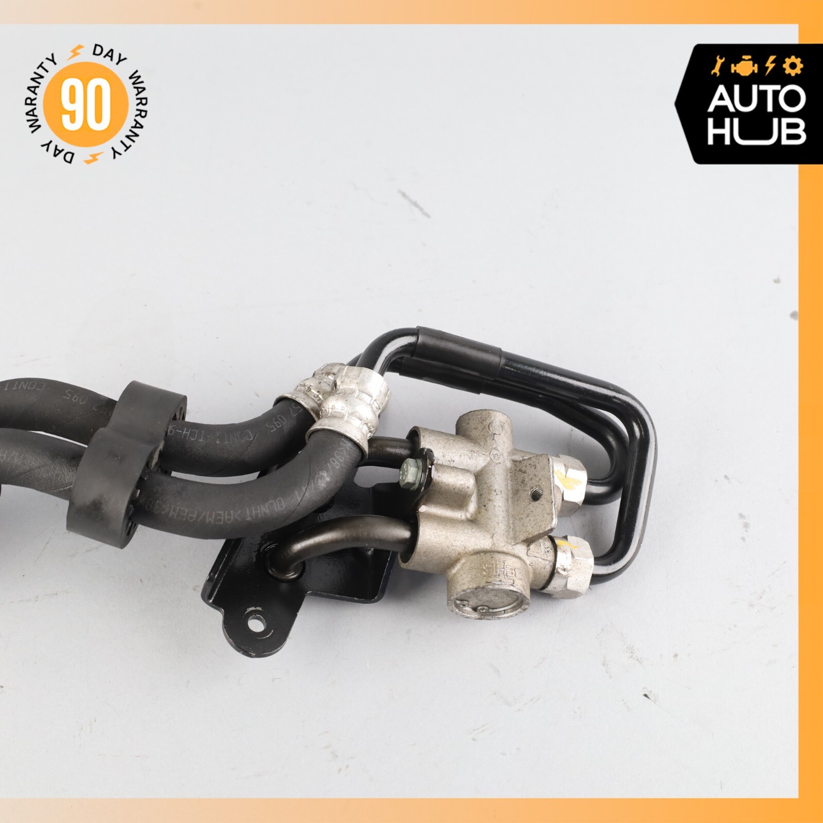 Bentley Flying Spur Right Transmission Oil Cooler Temp Valve w/ Hose OEM 58k