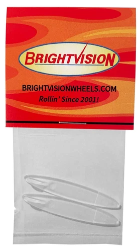 Redline Deora Beach Bomb CLEAR Surfboard Set - Brightvision - 1/64th Scale