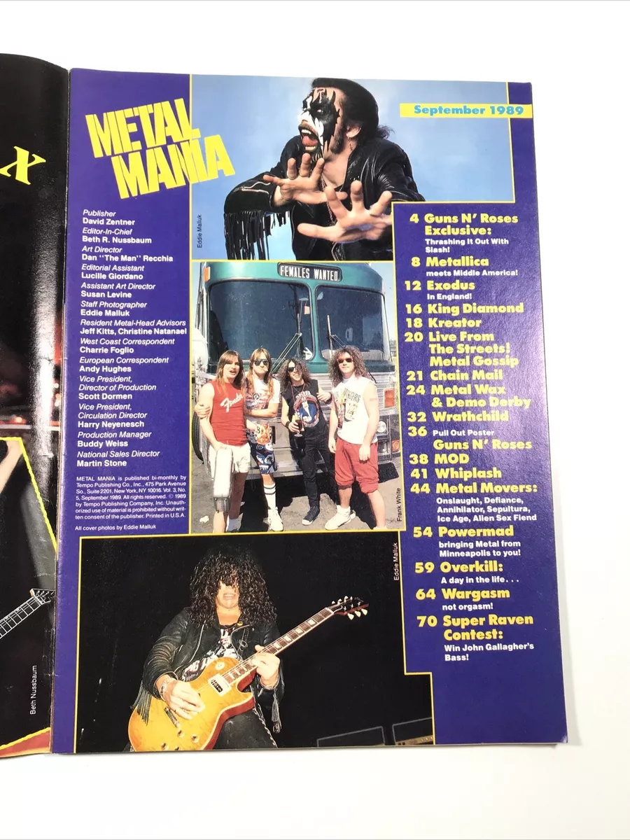 Metal Edge Presents Metallica Magazine (September 1996, Vol. 39)