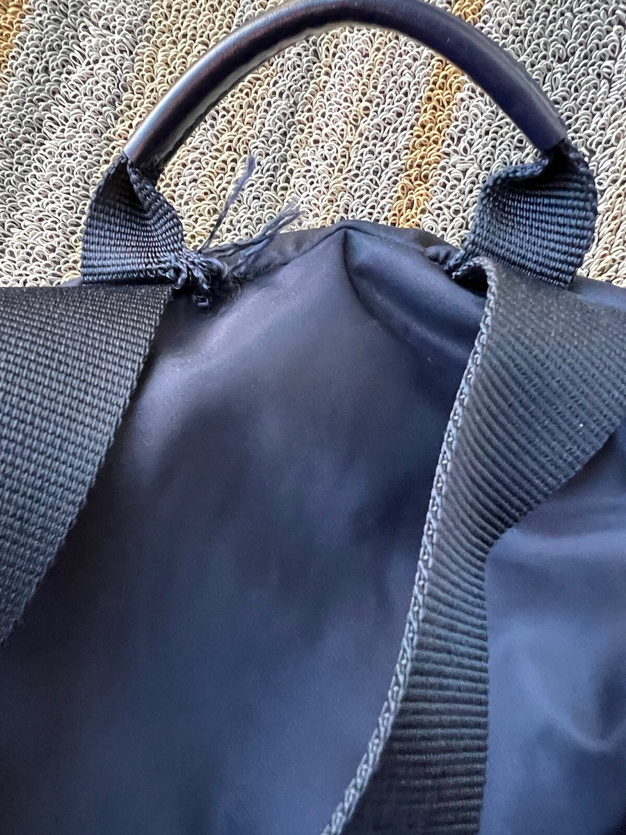 Tory Burch TILDA Defect Navy Blue Nylon Pack Zippered Bag Tory Burch TILDA Defect Navy Blue Nylon Pack Zippered Bag
