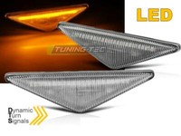 Paar Blinker Repeater Ford Focus MK1 Von 1998 Bis 2004 Klar Led Dynamisch