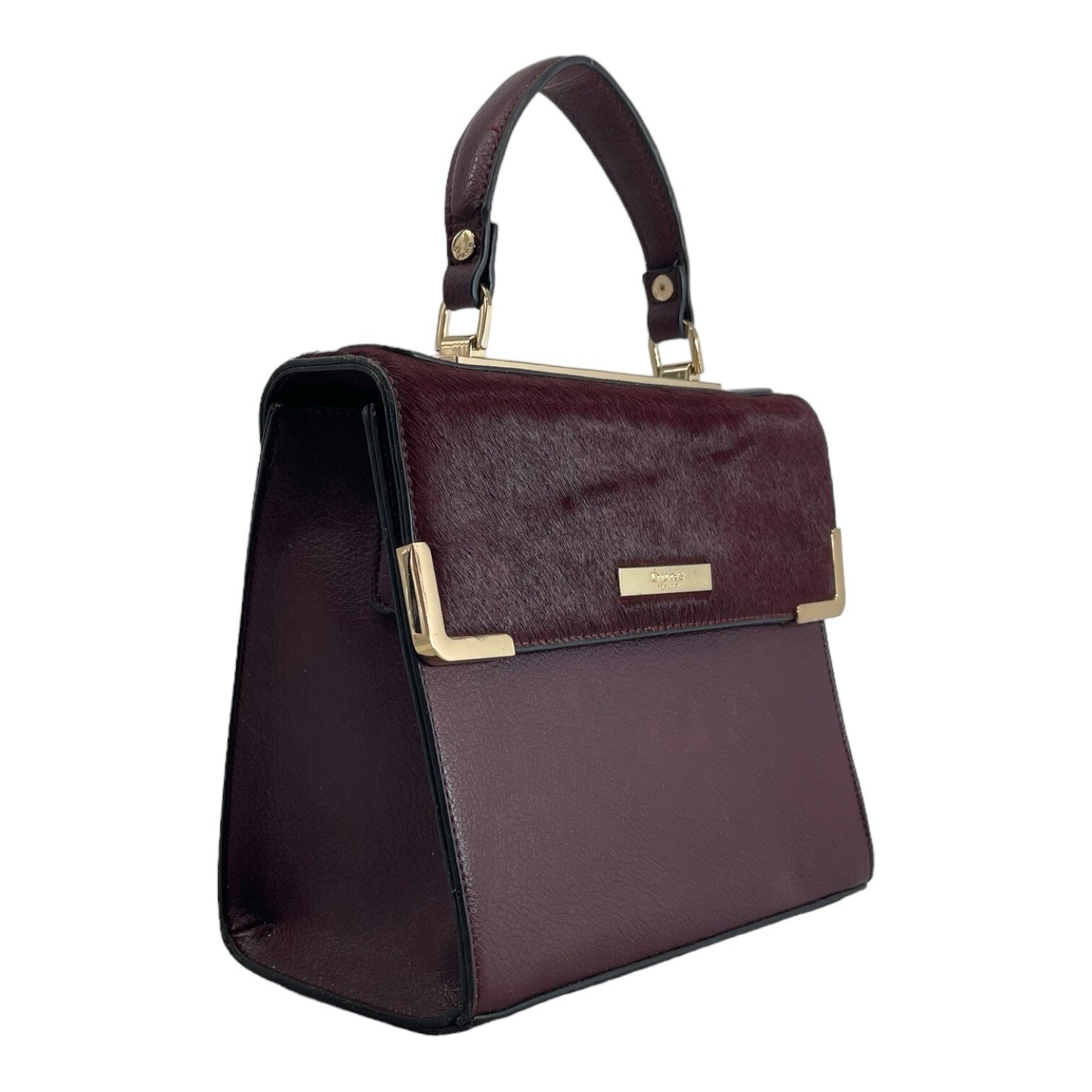 Borsa a tracolla DUNE LONDON strutturata in pelle borsa a tracolla pony capelli top NOS