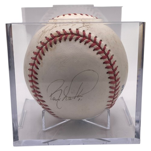 Ken Griffey Jr Autograph Barry Larkin Signed Baseball Cincinnati Reds LOA - Picture 3 of 10
