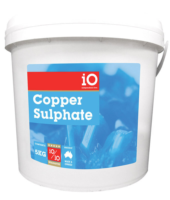 INDEPENDENTS OWN COPPER SULPHATE iO1KG - 5KG