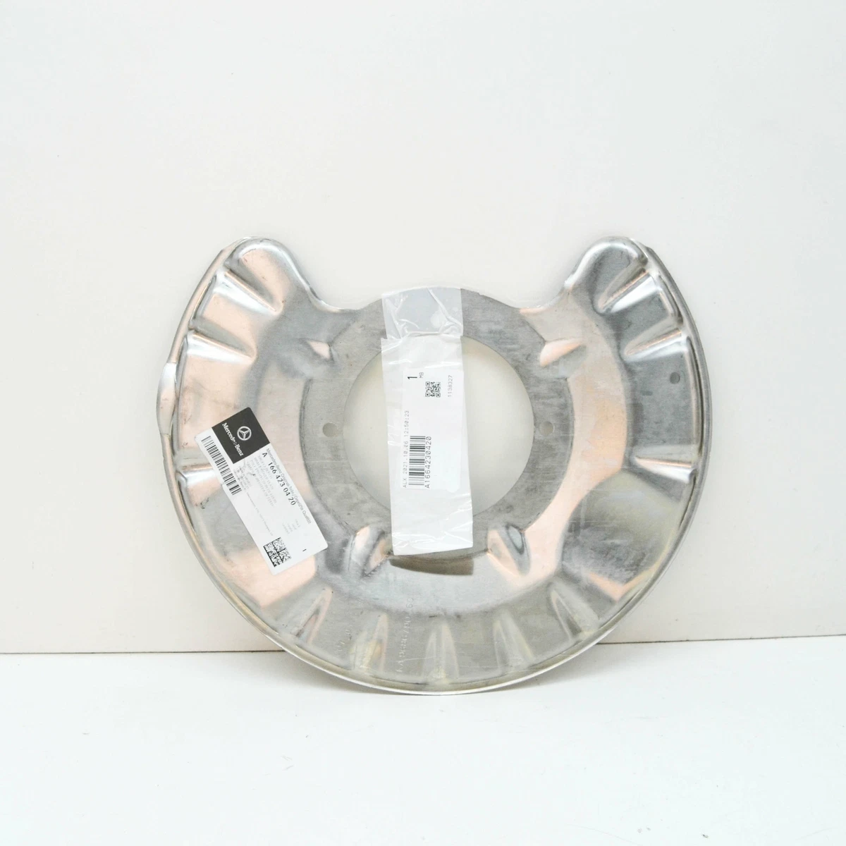NEU MB ML W166 HINTEREN SPRITZBLECH A1664230420 RECHTS 